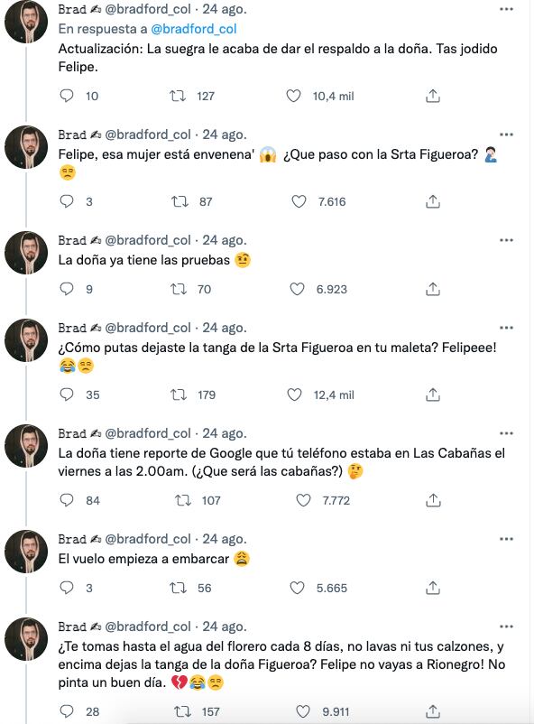 Historia viral de Felipe