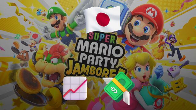 Super Mario Party Jamboree es el juego más vendido en Japón