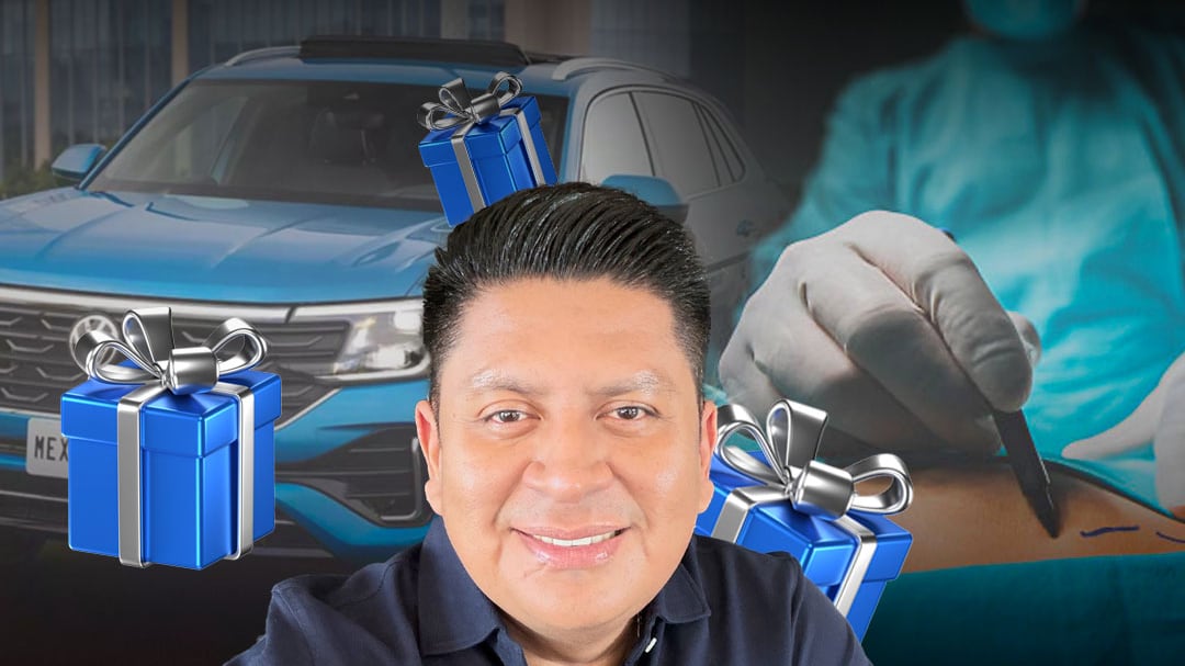 Alcalde rifa liposucción o camioneta por el 10 de mayo y desata debate