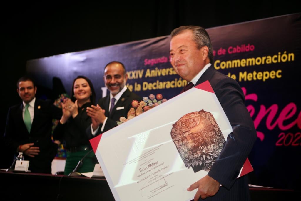 Entregan Presea Metepec 2022