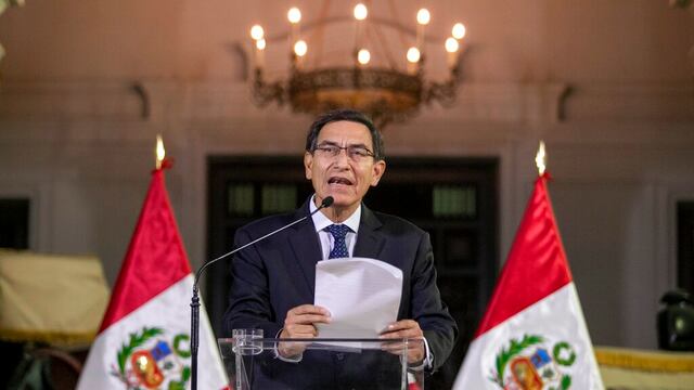 Martín Vizcarra, presidente de Perú.