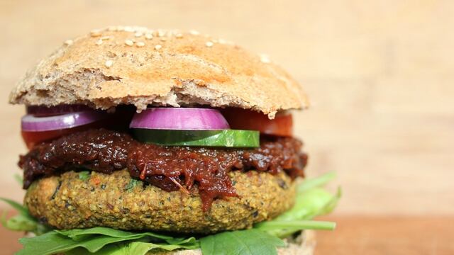 Hamburguesa vegana
