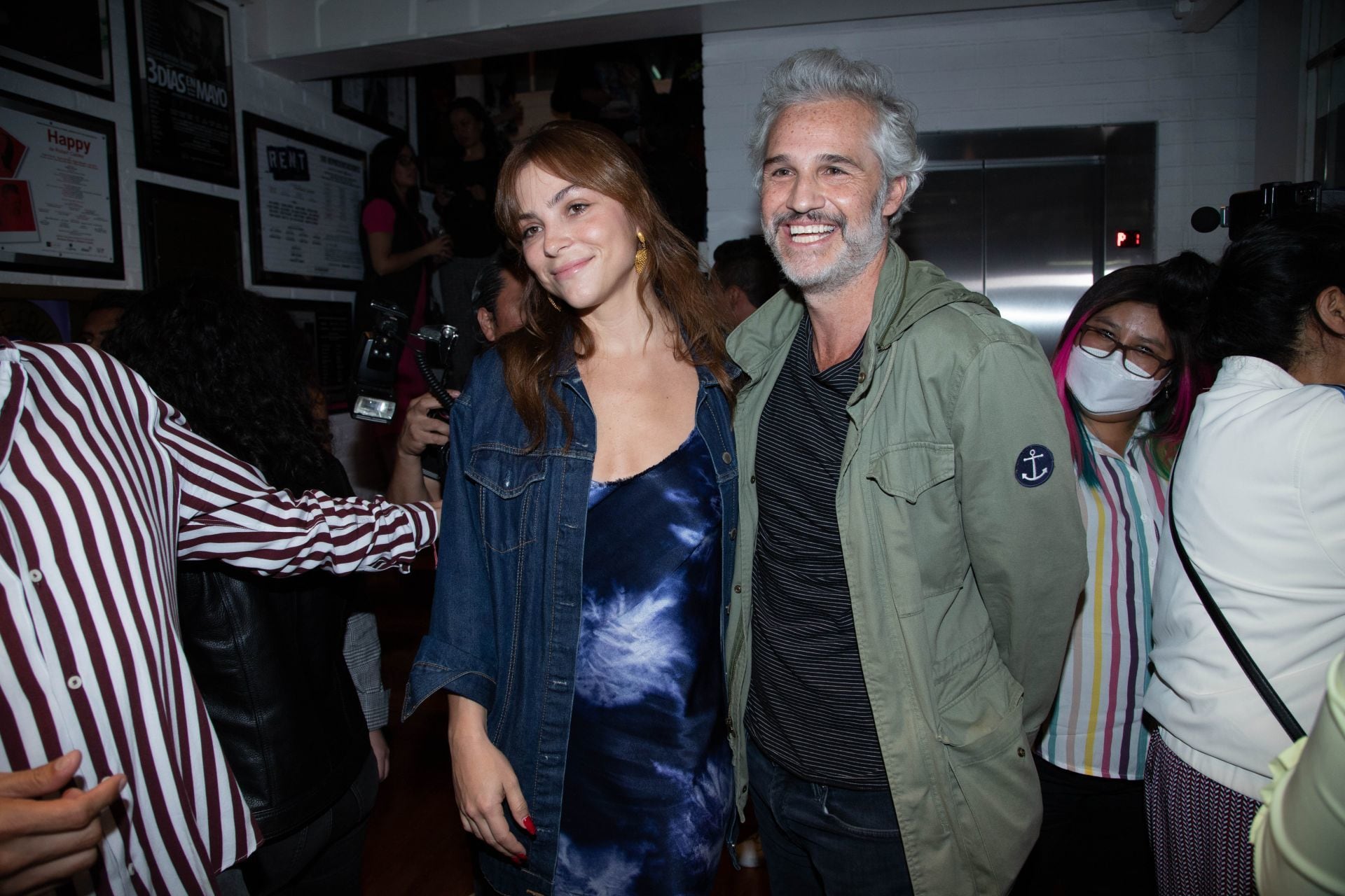 Juan Pablo Medina y Paulina Dávila.
