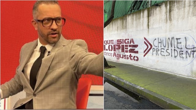 Barda con nombre de Chumel Torres