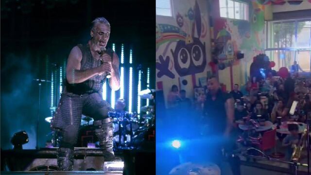 Fiesta infantil con temática de Rammstein