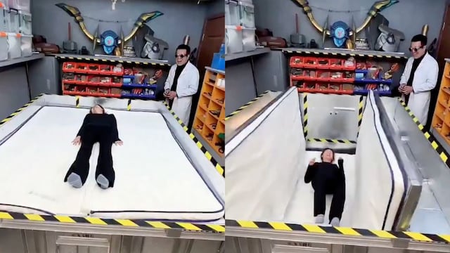 Esta es la cama contra sismos.