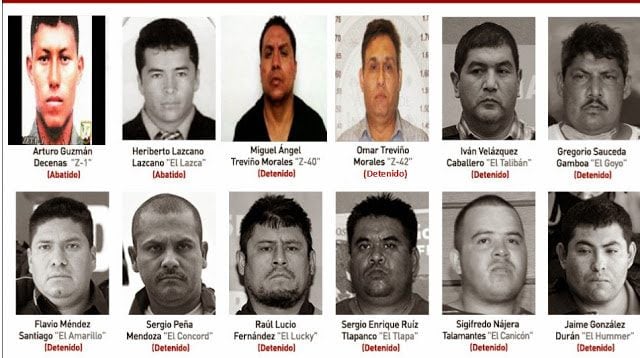 Los Zetas de Osiel Cárdenas Guillén