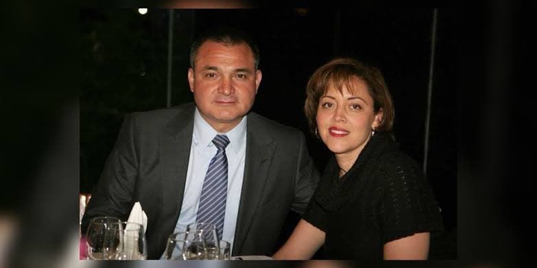 Genaro García Luna y su esposa Linda Cristina Pereyra