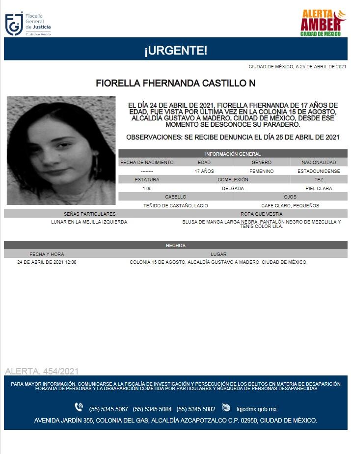 Ficha de búsqueda de Fiorella