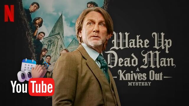 El tráiler de 'Wake Up Dead Man: Un misterio de Knives Out' en YouTube revela su fecha de estreno en Netflix