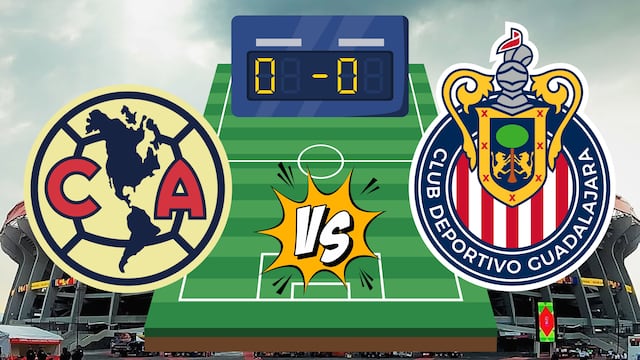 América vs Chivas se miden en un Clásico Nacional que luce parejo