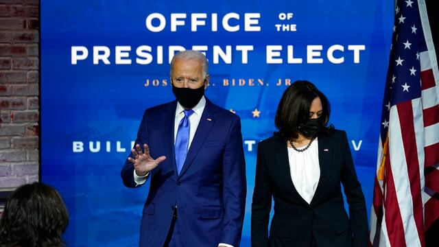 Joe Biden y Kamala Harris