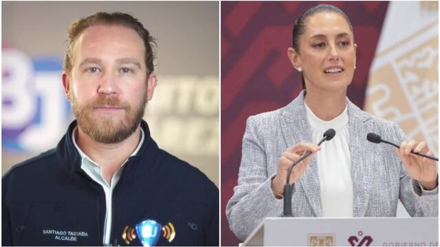 Claudia Sheinbaum y Santiago Taboada