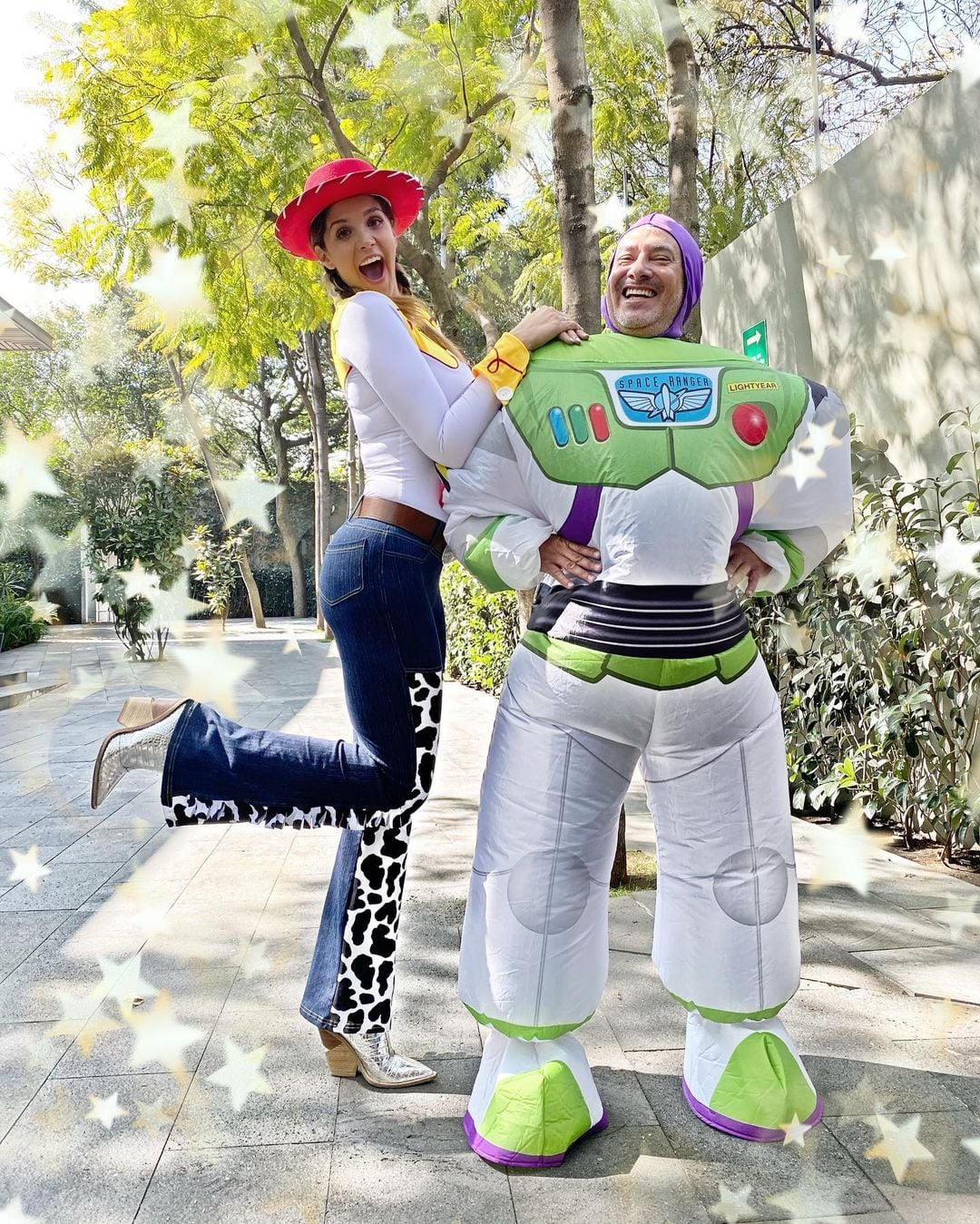 Natalia Alcocer y Juan José Chimal.