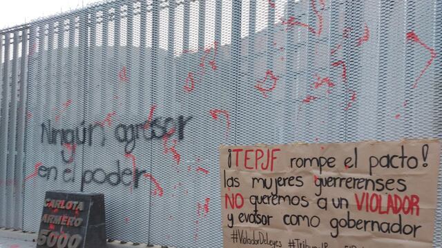 Protesta en el TEPJF