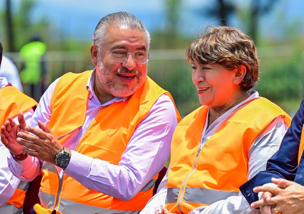 Horacio Duarte destaca coordinación de Sheinbaum y Delfina Gómez en obras de movilidad del EdoMéx.