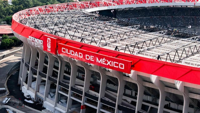 El antes Estadio Azteca, hoy Estadio Banorte o Estadio Ciudad de México.