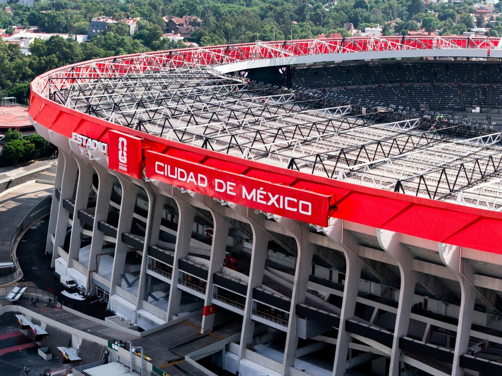 El antes Estadio Azteca, hoy Estadio Banorte o Estadio Ciudad de México.
