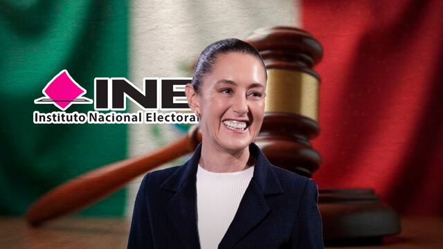 Elecciones 2025 Poder Judicial. Claudia Sheinbaum y el INE.