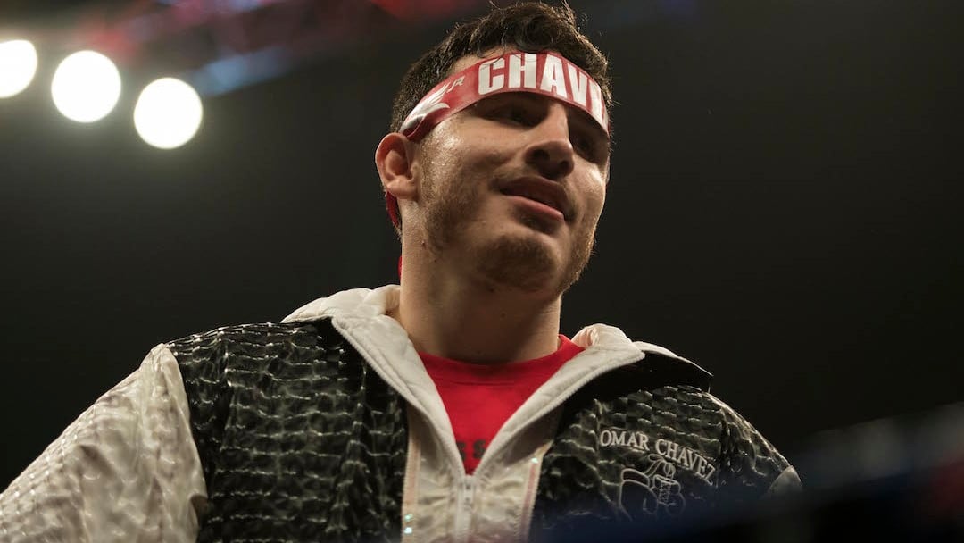 Omar Chávez previo a combate.