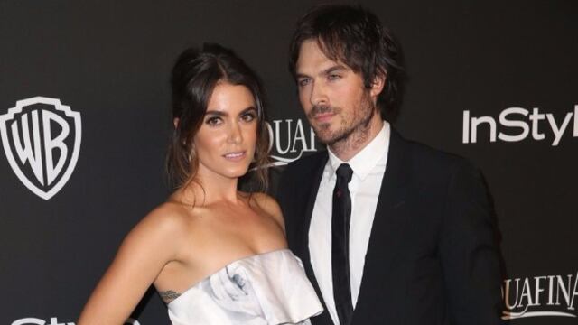 Ian Somerhalder y Nikki Reed