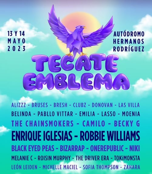 Cartel Tecate Emblema