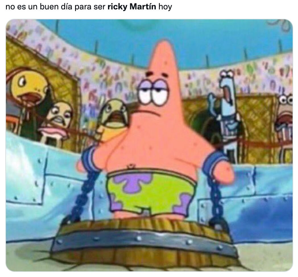 Memes de denuncia contra Ricky Martin