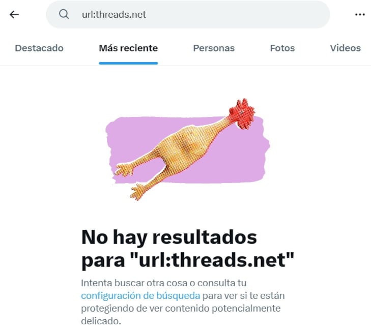 Twitter bloquea tuits que contengan enlaces de Threads de Instagram, su principal competencia