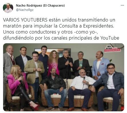 Maratón de youtubers