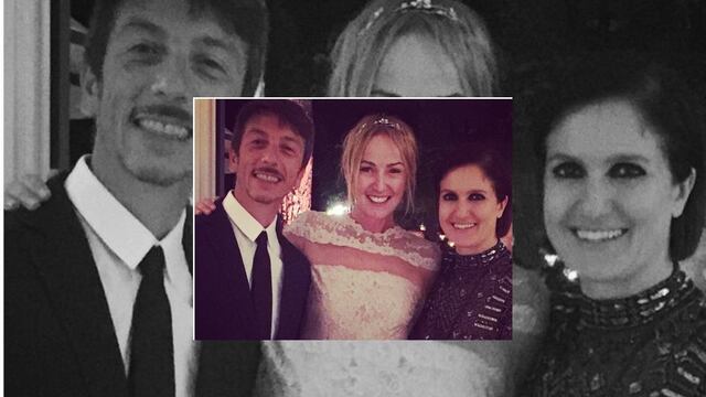 Valentino Couture diseñó el vestido de novia de Frida Giannini, ex directora creativa de Gucci.