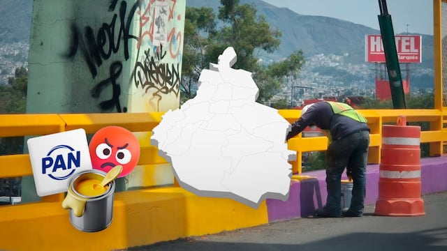 Repinta de lila a amarillo desata demanda del PAN en CDMX