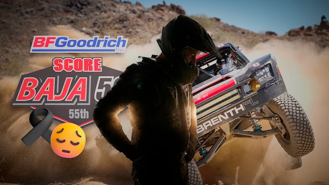 Jason Hogan fue rescatado en helicópetro tras un accidente al participar en la carrera de motocross Score Baja 500