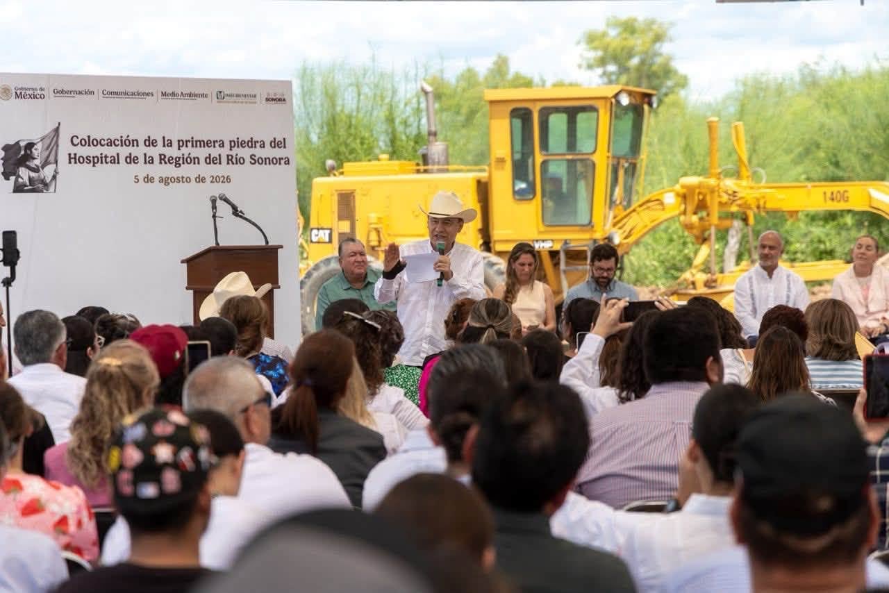 Hospital IMSS-Bienestar de Ures inicia construcción.