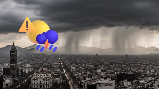 Tormentas amenazan estas alcaldías de CDMX