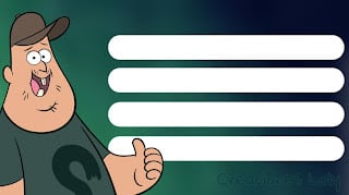 Etiquetas escolares para imprimir de Gravity Falls