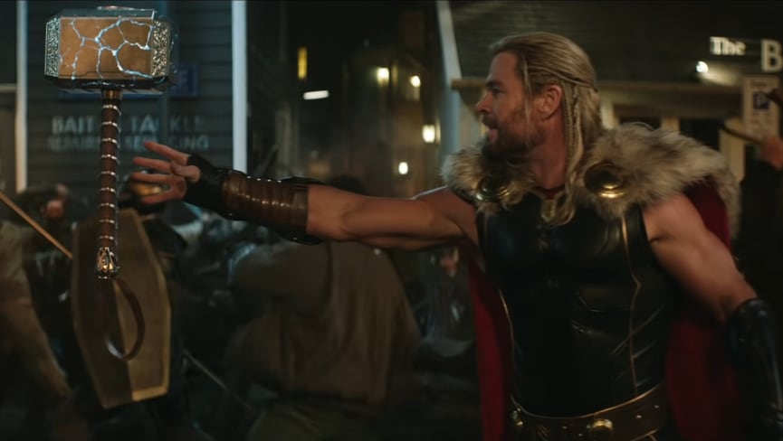 Escena de Thor: Love and Thunder