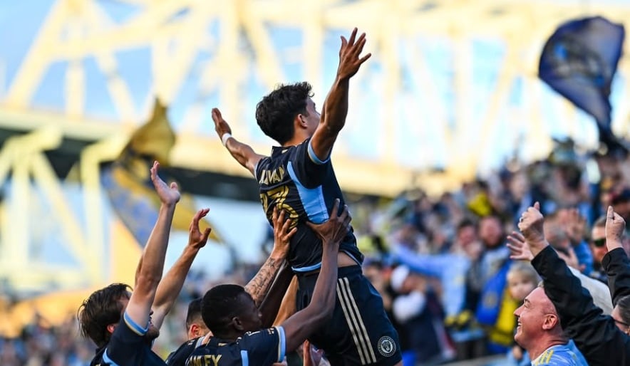 Quinn Sullivan, futbolista estadounidense del Philadelphia Union.