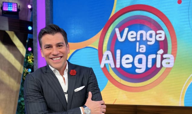 Mauricio Barcelata en Venga La ALegría