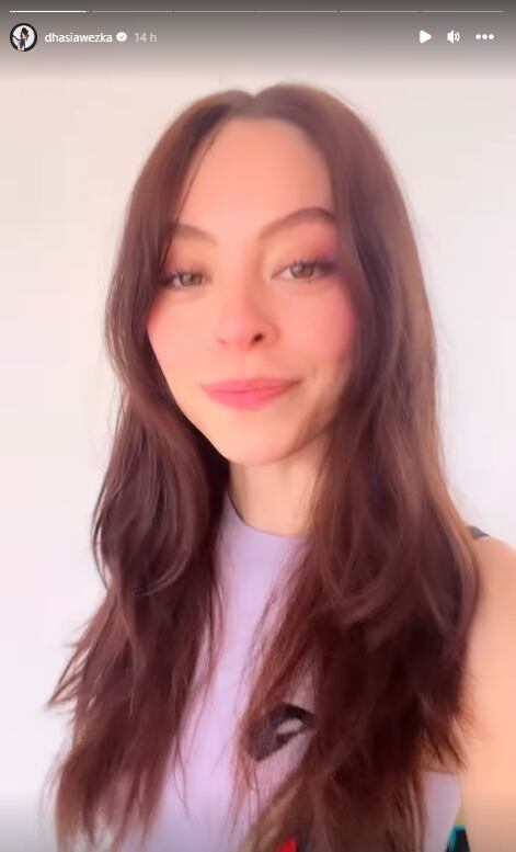 Dhasia Wezka lanza indirecta a Diego Ortiz.