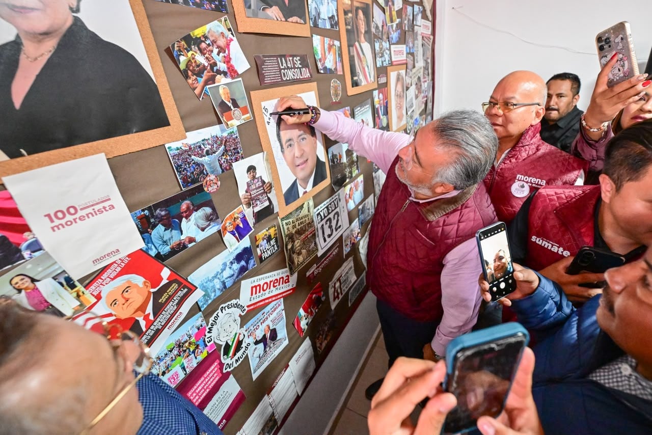 Horacio Duarte es reconocido por Morena Estado de México