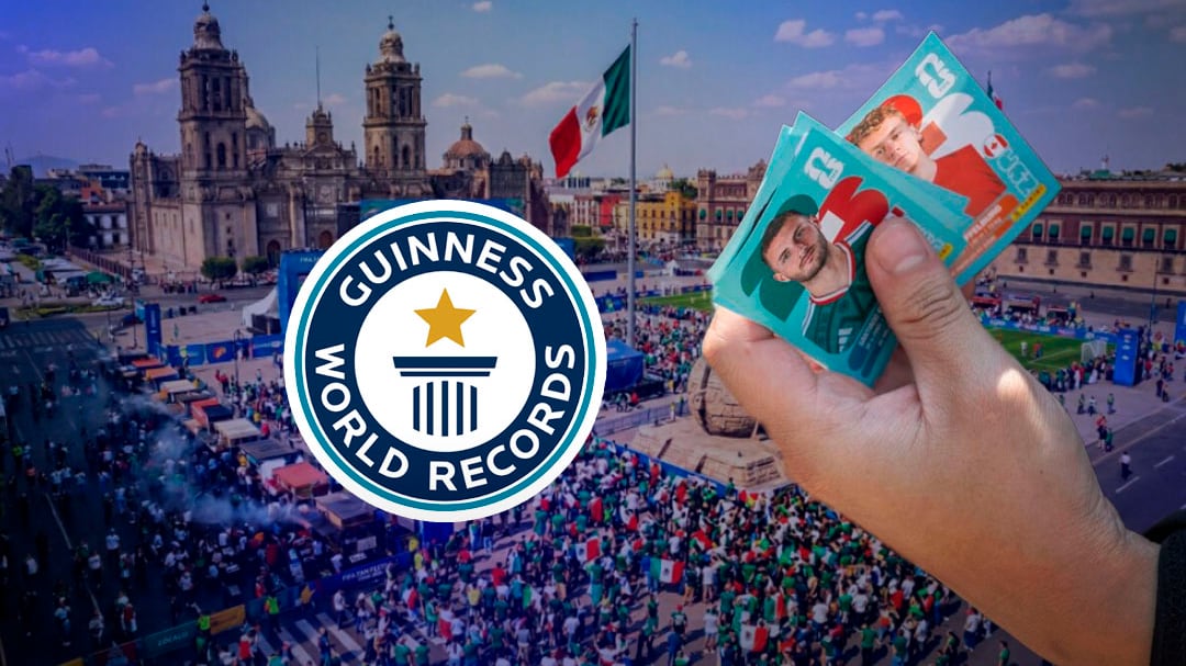Fan Fest del Zócalo busca el récord Guinness por el intercambio de estampas más grande