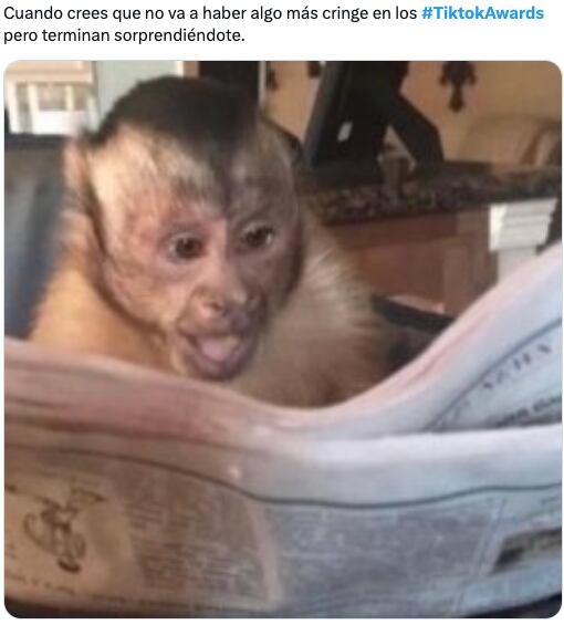 Memes se burlan de la organización de los TikTok Awards 2023