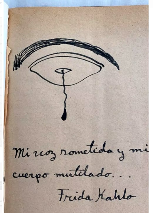 Cartas de Frida Kahlo a Alejandro Finisterre