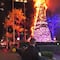 VIDEO: Al Árbol de Navidad de Fox News le prendieron fuego y se quemó