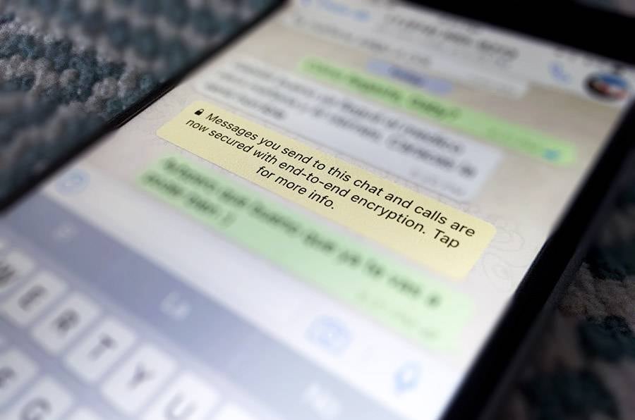 WhatsApp cifrado de extremo a extremo