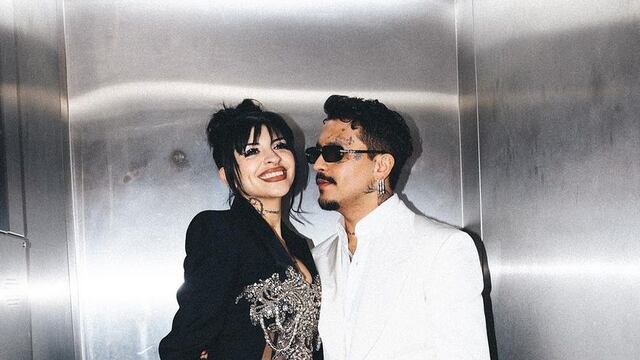 Cazzu y Christian Nodal.