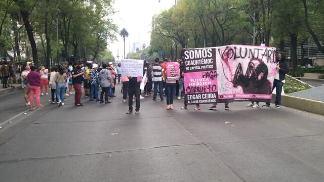 Manifestación Edgar Cera