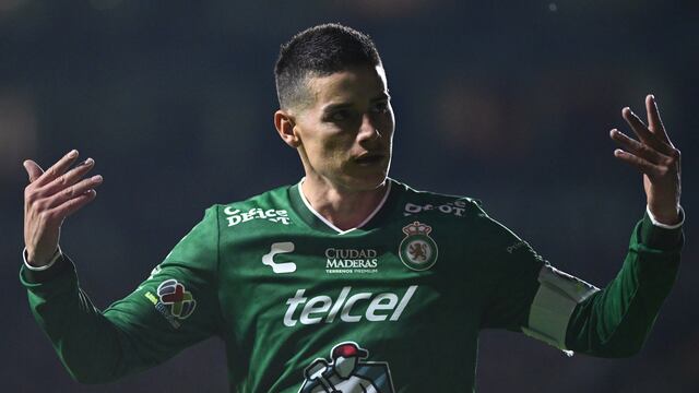 James Rodríguez, jugador de Club León.