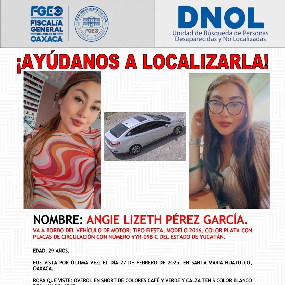 Jóvenes de Tlaxcala desaparecidos
