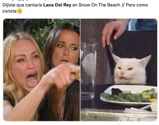 Memes de Lana del Rey y Taylor Swift